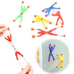 Party Games Crafts 10/20Pcs Funny Sticky Wall Climbing Climber Pinata Kids Novelty Toy Attractive Gifts For Children's Birthday Guests Party Favour T221008