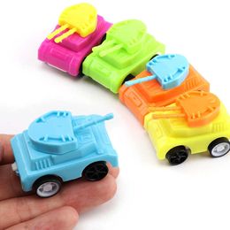 Party Games Crafts 5/10pcs Mini Tank Inertial Forces Toys Car Kids Birthday Baby Shower Party Favor Guest Present Gifts Kindergarten Students Award T221008