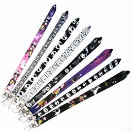 Christmas skull Anime Keychains Lanyard Neck Strap Lanyard for key ID Card Phone Straps USB Badge holder Hang Rope Lariat Lanyards