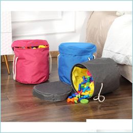 Clothing Wardrobe Storage Clothing Wardrobe Storage Old Toys Bucket Bag Fast Toy Clean-Up Home Organisation Drop Delivery 2021 Gar Dhfdo
