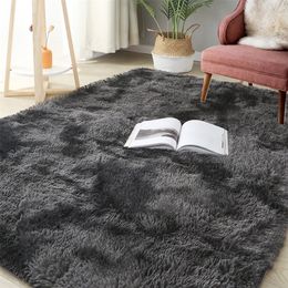 Carpet Gray Carpet for Living Room Plush Rug Bed Room Floor Fluffy Mats Antislip Home Decor Rugs Soft Velvet Carpets Kids Room Blanket 221008