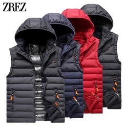 Men's Vests Autumn Outwear Casual Thick Warm Windproof Sleeveless Jacket WaistCoat Spring Outfits Sport Pockets 221008