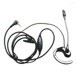 Walkie Talkie Ear Hanging Walkie-Talkie Headset With Mic And PThick Wire Earpiece For YAESU Radio VX-2R/3R/5R/160