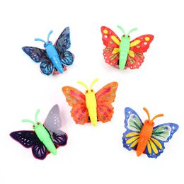 Party Games Crafts 10Pcs Cute Butterfly Pull Back Car Treat Kids Birthday Party Favor Baby Shower Guest Gift Pinata Fillers Giveaway Finger Toys T221008