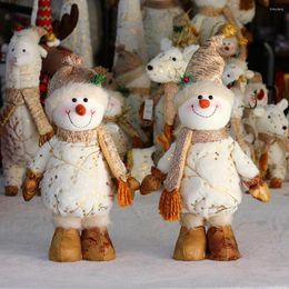 Christmas Decorations -Year Big Dolls Ornaments Tree Home Decor Innovative Santa Snowman Window 2022