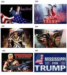 180 Designs Flags Direct Factory 3x5Ft 90x150 Cm Save America Again Trump Flag For 2024 President Election US ensign Stock DHL