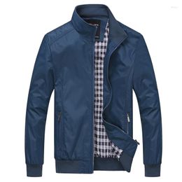 Men's Jackets Jacket Men 2022 Autumn Mens Casual Slim Jacketmen Brand Outerwear Coats Man For Windbreaker Tops C681