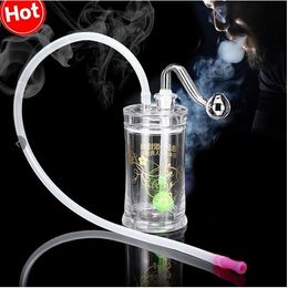 Hookahs Glass Pipe Water Smoking Pipe Clear Burner Popular funds in Europe and America