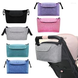 Stroller Parts Multi-pocket Baby Organizer Bag Waterproof Stuff Nappy Cup Holder Carriage Pram Buggy Cart Bottle