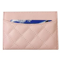 Brand wallets for woman designer Holders men's ultra-thin delicate high-end Fashion wallet leather embossed credit card clip Personalised retro card bag SL04