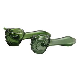Glass Hand Smoking Pipes Kit with Bowl Slide Puffs Tobacco Herb Pipe Dabber Tools