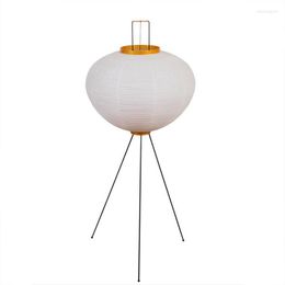 Floor Lamps Nordic Designer Paper Lamp Used In Living Room Bedroom Household Study Decorative Standing