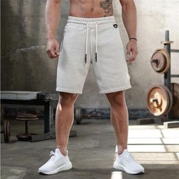 Men's Shorts Summer Solid Color Men's Short Outdoor Casual Five-point Pants Jogger Gym Cotton Exercise Fitness Sports