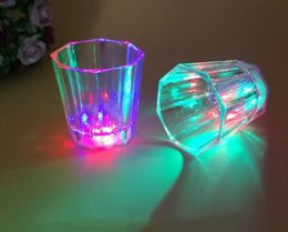 Liquid Activated LED Shot Glasses Multicolor Wine Glass Fun Light Up Shots 2 oz tumbler creative