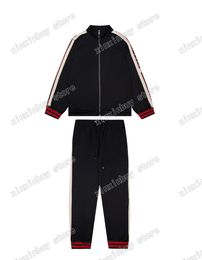 xinxinbuy Men designer Coat Jacket sets jacquard Webbing long sleeve women red black khaki blue XS-L