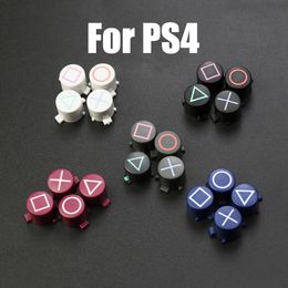 Gamepad Plastic button ABXY Buttons Circle Square Triangle ABXY Repair Part For PS4 Slim Pro Controller FEDEX UPS DHL SHIPPING