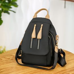 Women Men Backpack Style Genuine Leather Fashion Casual Bags Small Girl Schoolbag Business Laptop Backpack Charging Bagpack Rucksack Sport&Outdoor Packs 6726