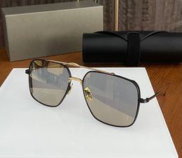 Luxus-Designer-Sonnenbrille für Herren, Herren-Design-Sonnenbrille für Damen und Herren, quadratische Brille, groß, Anti-Ultraviolett, Retro-UV400-Schutz, Vollrahmen-Sonnenbrille mit Etui