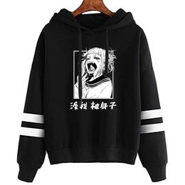 Men's Hoodies Sweatshirts 2020 New Fashion Harajuku My Hero Academia Unisex Japanese Anime Printed Hoodie Streetwear Casual G221008