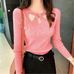 Women's Sweaters Autumn Winter Cashmere Sweater Women Knitted Pullover Plus Size Long Sleeve Round Neck Tops