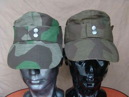 Berets WWII GERMAN ARMY Field M43 Camouflage Military Hat Reenactment