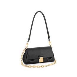 Luxury top leather tote Shoulder Bags baguette pochette handbags classic clutch Designer envelope wallet womens fashion Crossbody bag purses Two chain