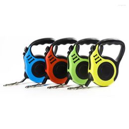 Dog Collars 3/5M Leash Automatic Retractable Pet Leashes Walking Running Leads For Dogs Cat Flexible Extending Products