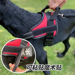 Dog Collars Reflective Harness Leash Set Pet Vest Lead For Small Meduim Large Dogs Daily Training Walking XS-L