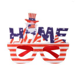 Party Masks Patriotic Glasses Red Blue White Independence Day Sunglasses 4th Of July Po Booth Props For Adults Kids
