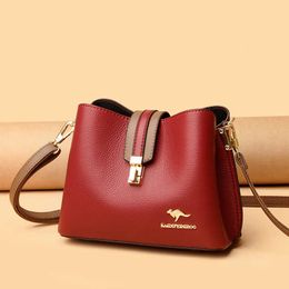 HBP Bag Damentaschen New 2023 Messenger Single Shoulder bagv Kontrastfarbe Fashion Bucket Bagi Damentasche