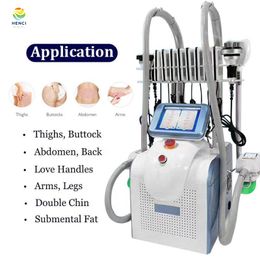 Cryo Laser Slimming Machine 40k Cavitation For Body Face 360 Surrounding Cooling Technology Slimming Device Beauty Salon SPA Use