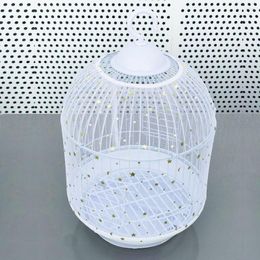 Other Bird Supplies Shell Skirt Net Cage Accessories Mesh Cover Seed Catcher Guard Nylon