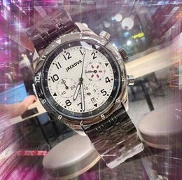 Top Brand quartz fashion mens time clock watches auto date full functional watch stainless steel male gifts classic atmosphere wristwatch relogios