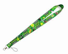 Plants Lanyard For keys Funny Working Card Holder Neck Straps With Phone Hang Ropes Game Lover Gift