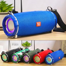 Portable Bluetooth Speaker TG192 20w Wireless Bass Column Waterproof Outdoor USB Speaker Support AUX TF U Disc Subwoofer