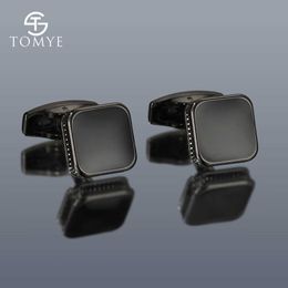 Cufflinks for Men Fashion Square Metal Tuxedo Dress Shirt Cuff Links for Gifts