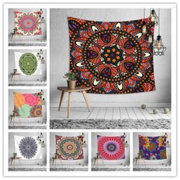 Party Decoration 9 Design Bohemian Style Mandala Tapestry Home Wall Hanging Decor Beach Towel Blanket Tablecloth Bed Sheet Nice Backdrop