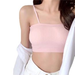 Yoga Outfit Fashion Tube Top Sports Bars Women Casual Comfortable Strap Tank Tops Chest Wrap Bandeau Crop Female