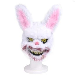 Party Masks Plush Bloody Animals Halloween Mask Creative Horror Ghost Festival Cosplay 3D Facial Props