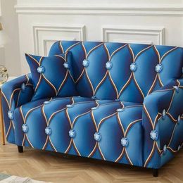 Chair Covers Elastic Sofa Cover For Living Room StretchCouch Crystal Beads Print Slipcover Sectional Furniture Protector