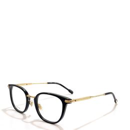 New fashion design titanium optical glasses cat-eye frame transparent lens simple versatile business style hot sell wholesale eyeglasses model 50021