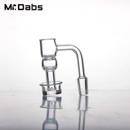 Smoking Accessories Terp Vacuum Quartz Banger Nail High Qualit 10mm 14mm 19mm Clear Joint for Glass Bongs Dab Rigs