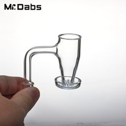 Terp Vacuum Quartz Banger Smoking Accessories 10mm 14mm 19mm for Dab Rig Glass Bong Water Pipe