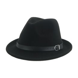 Fedora Hat Hats for Men Hats for Women Solid Panama Casual Men Caps Khaki Black Outdoor Jazz Caps Luxury Formal