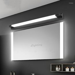 Wall Lamp LED Mirror Light 46-66cm 7W/14W AC110-240V Waterproof Modern Cosmetic Acrylic For Bathroom