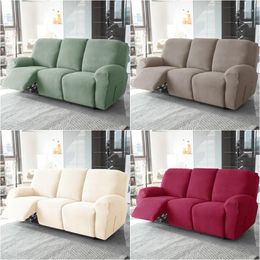 Chair Covers 1 3 Seater Split Recliner Sofa Cover Jacquard Stretch Spandex Lazy Boy Armchair Washable Couch Slipcovers For Living Room