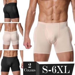 Men's Body Shapers Men BuLifter Shapewear Shaper Control Hip Pads Enhancer Slimming Shorts Underwear Boxer Brief Padded Buttlifter Thigh