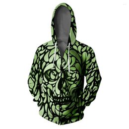 Men's Hoodies Cosplay Zipper Hooded Hip Hop Cool Sweatshirt Personalise Hoodie Harajuku Streetwear Sweatshirts