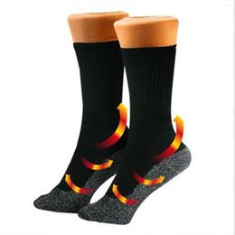 Sports Socks 1 Pair Warm Thermal Winter 35 Degree Aluminized Fibers Feet And Dry Heat Insulation Unisex Outdoor Sport