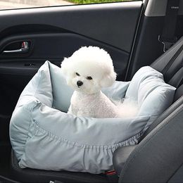 Dog Car Seat Covers Small And Medium-sized Teddy Kennel In Winter To Keep Warm Unpick Wash A Nest Of Dual-use Pet Safety Pad